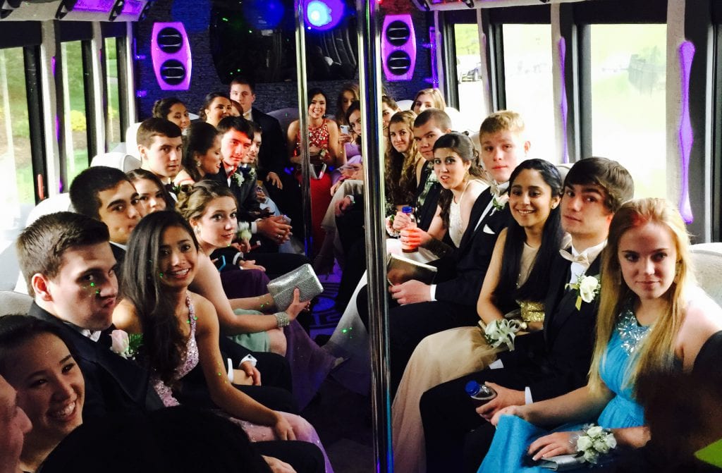 Graduation Limo Bus for Prom Our Limo Bus Long Island Blog